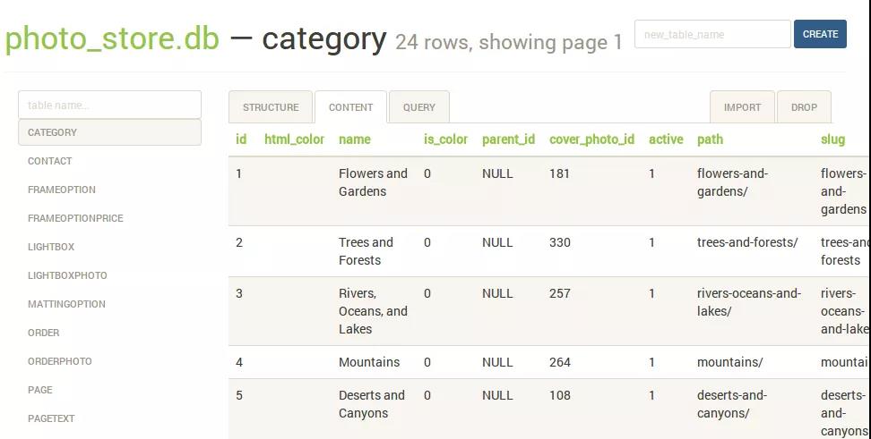 SQLite有类似phpMyAdmin这样的工具sqlite-web