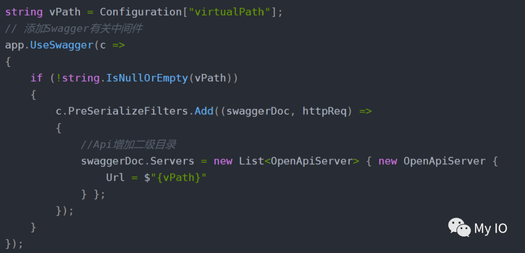 Asp.Net Core Swagger页面适配Nginx二级目录