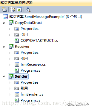 C#中使用SendMessage在进程间传递数据的实例