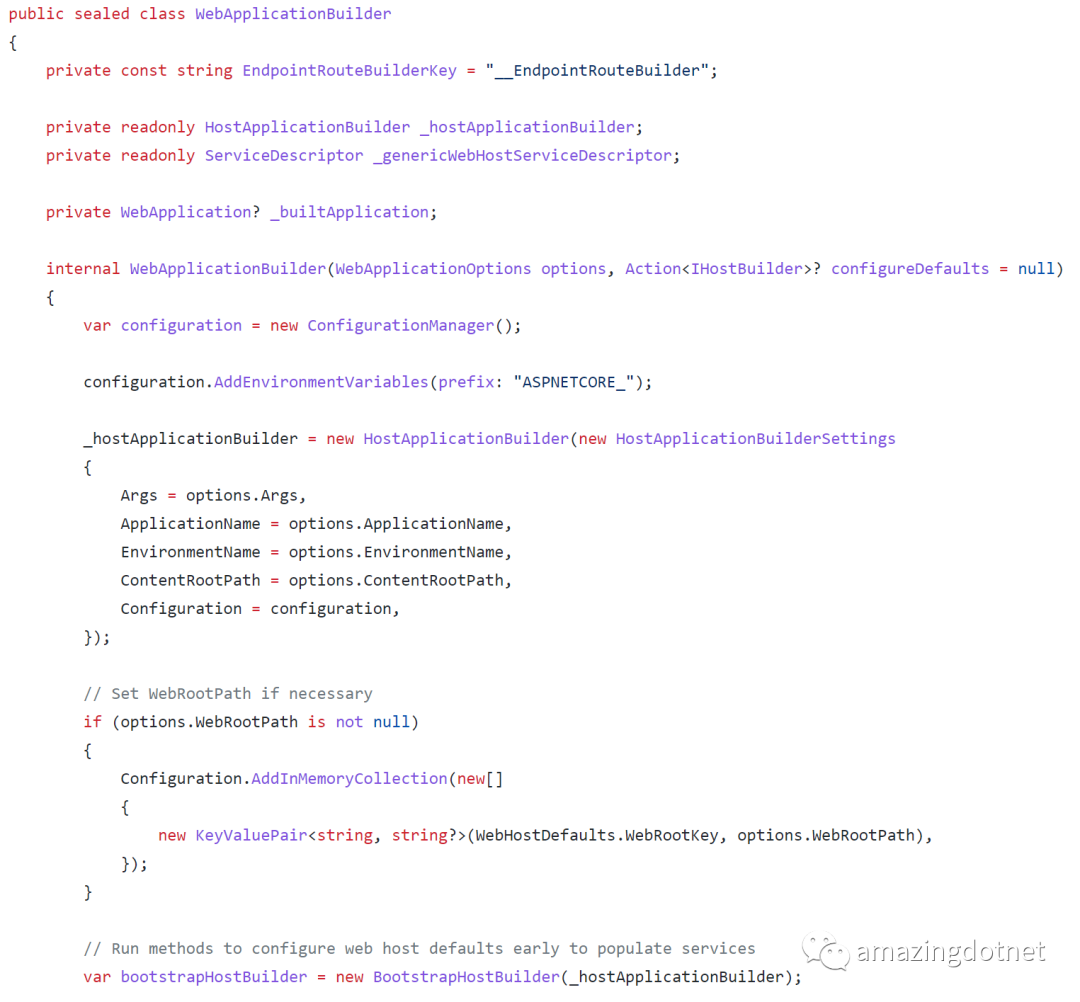 .NET 7中的HostApplicationBuilder