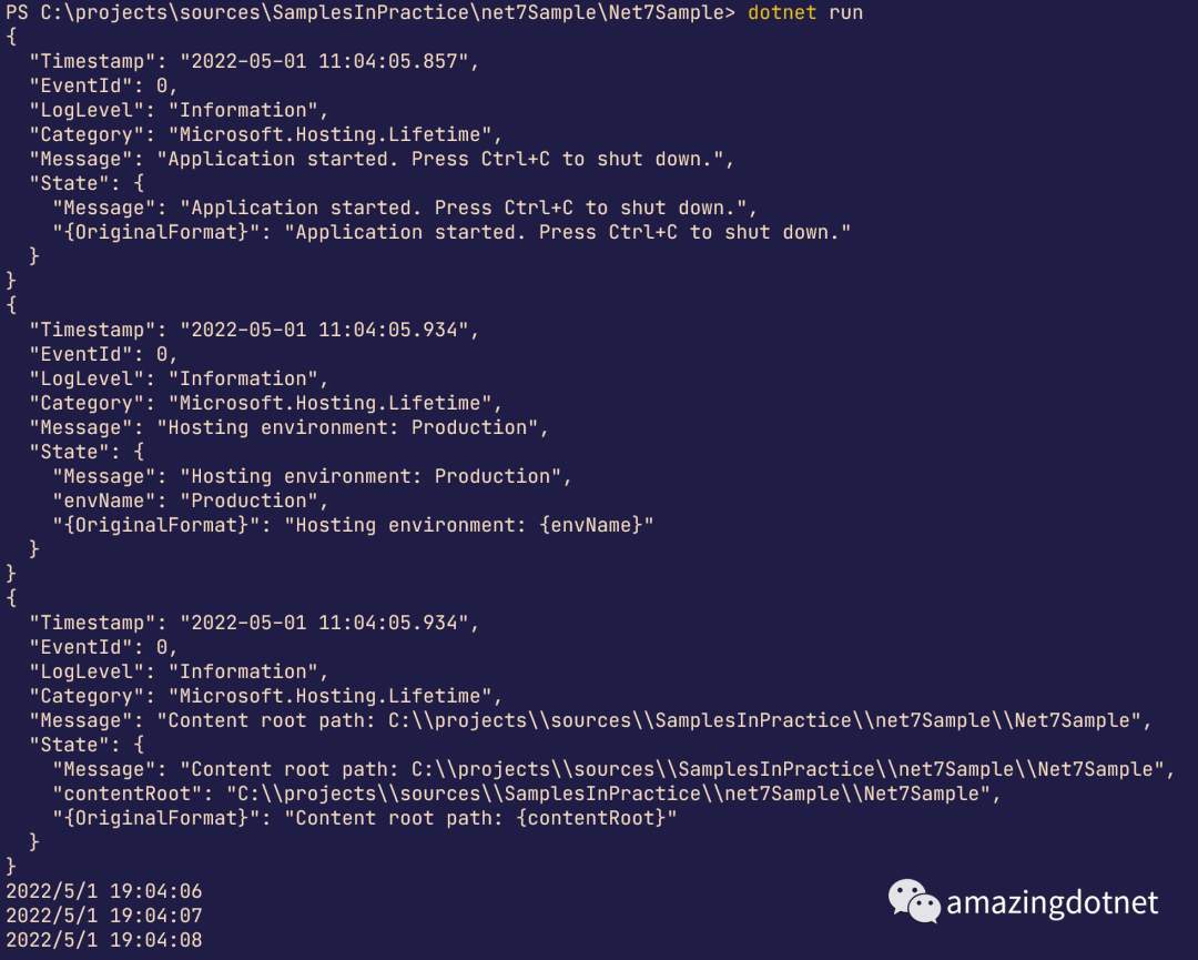 .NET 7中的HostApplicationBuilder