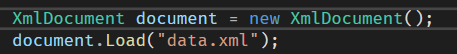 使用C#进行XML文档读取