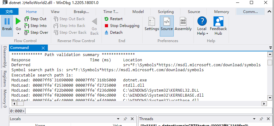 .NET Core/.NET5时候调试基础之WinDbg 加载sos.dll调试