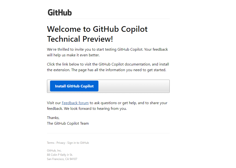 微软AI插件Github Copilot初体验