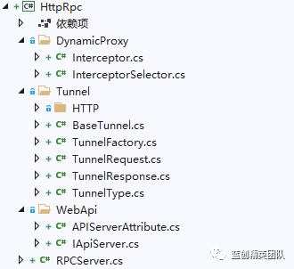 .Net Castle.Core 实现 HTTP RPC 功能，方便接口开发