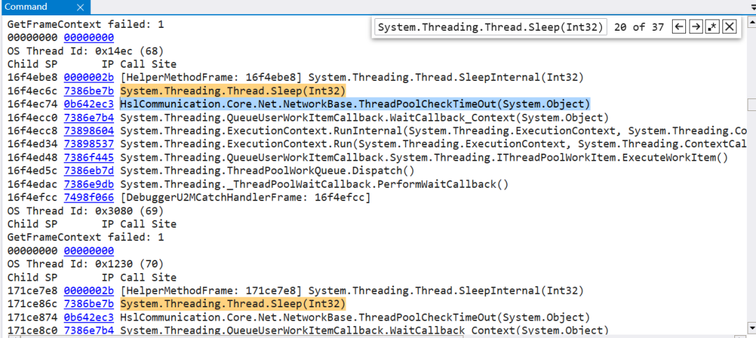 记一次 .NET 某新能源系统 线程疯涨 分析