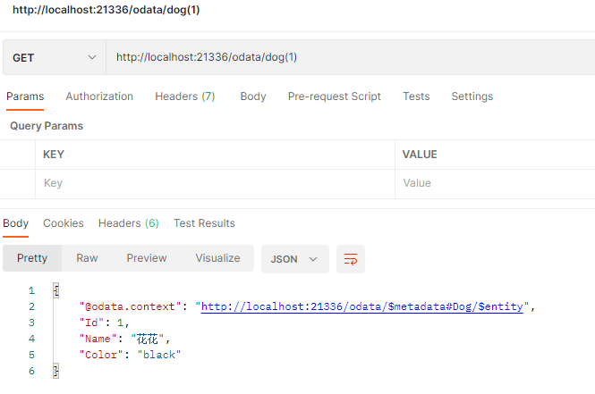 在ASP.NET Core中使用WebAPI数据协议OData