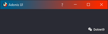 开源WPF控件库-AdonisUI