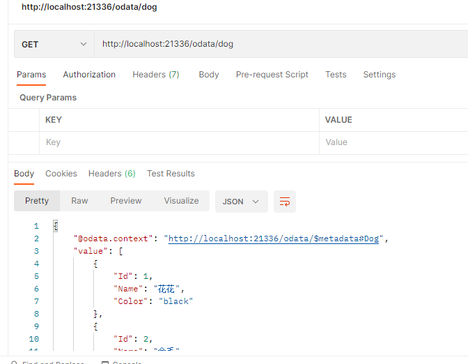 在ASP.NET Core中使用WebAPI数据协议OData