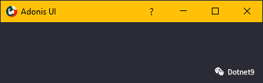 开源WPF控件库-AdonisUI