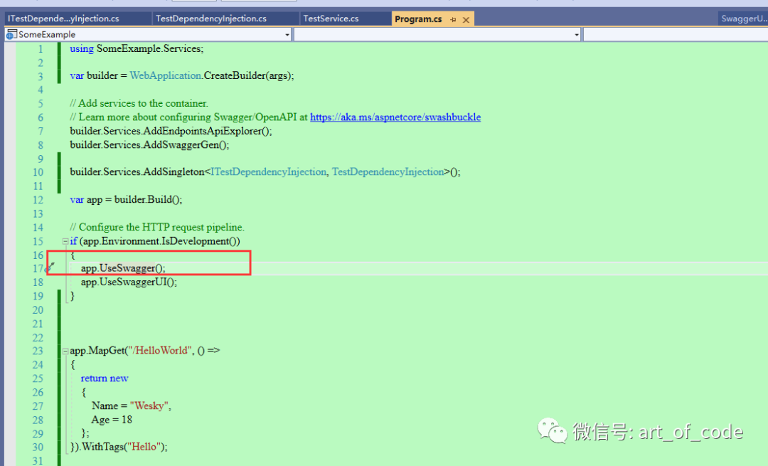 【.NET 6】开发minimal api以及依赖注入的实现和代码演示