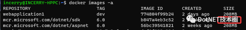 null 如何创建一个带诊断工具的.NET镜像
