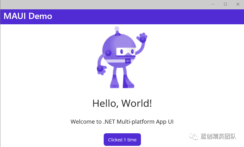 .NET MAUI 跨平台应用程序（Windows App 和 Android）示例