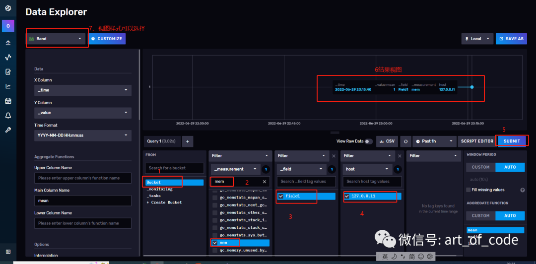 Windows环境下配置InfluxDB+数据可视化，以及使用 C#进行简单操作的代码实例