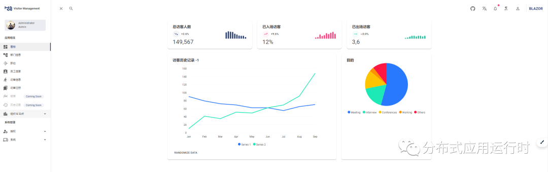 基于.NET 6 的开源访客管理系统