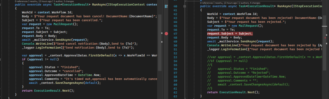 ASP.NET Core + Workflow Core 实现简单审批工作流