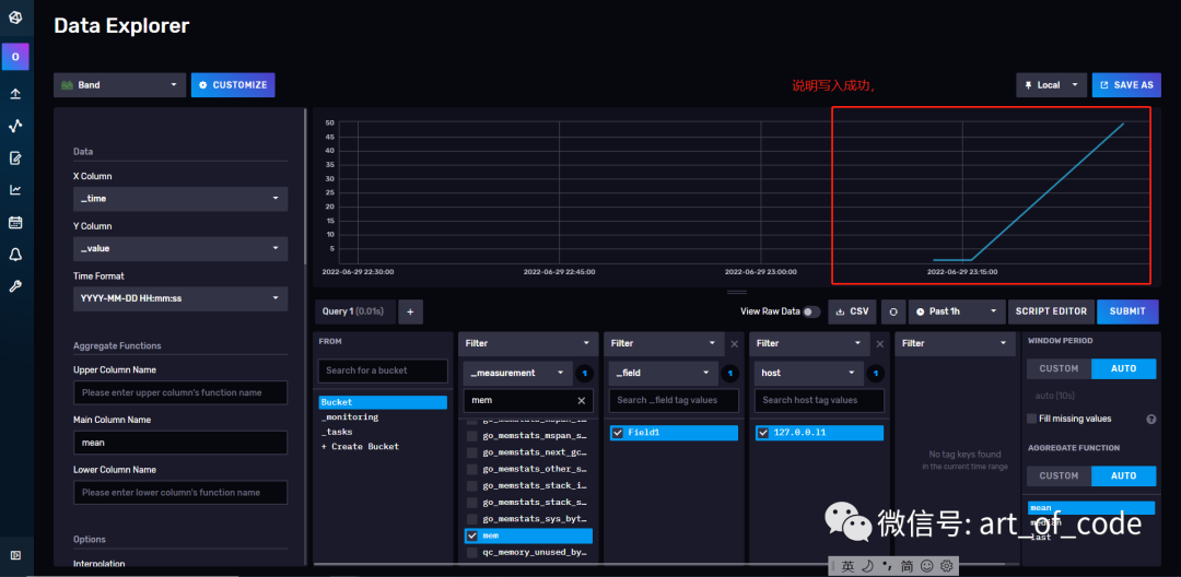 Windows环境下配置InfluxDB+数据可视化，以及使用 C#进行简单操作的代码实例