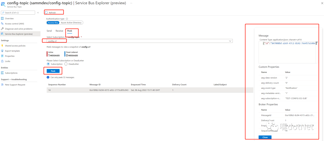 微软Azure配置中心 App Configuration (三):配置的动态更新