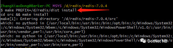 使用Redis源码编译发布 Windows 版 Redis For Windows 发行包