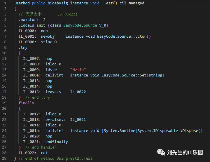 C# using()的本质