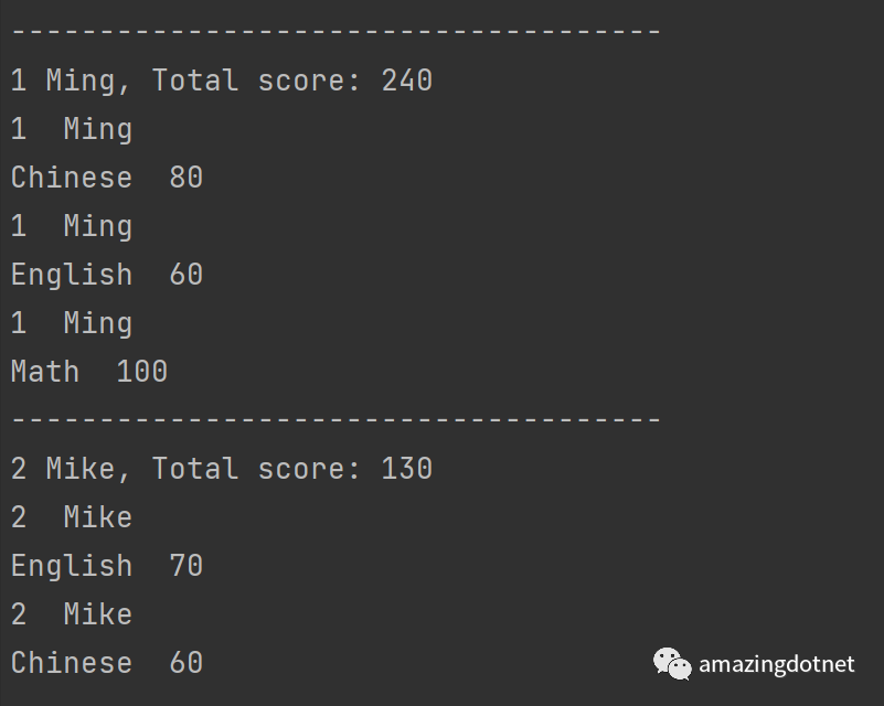 C#实现一个基于相等性比较的 GroupBy