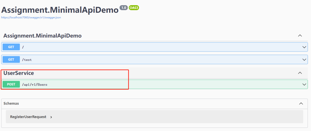 MASA Framework的MinimalAPIs应用