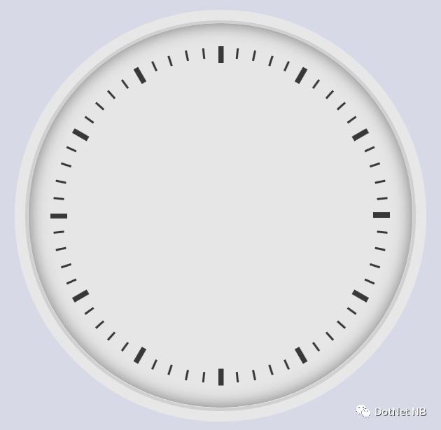 WPF使用 HandyControl 的 CirclePanel 画出表盘刻度