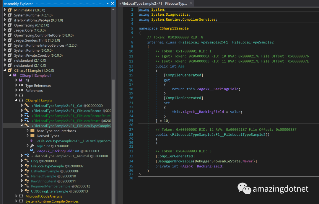 C# 11 中的 file local type