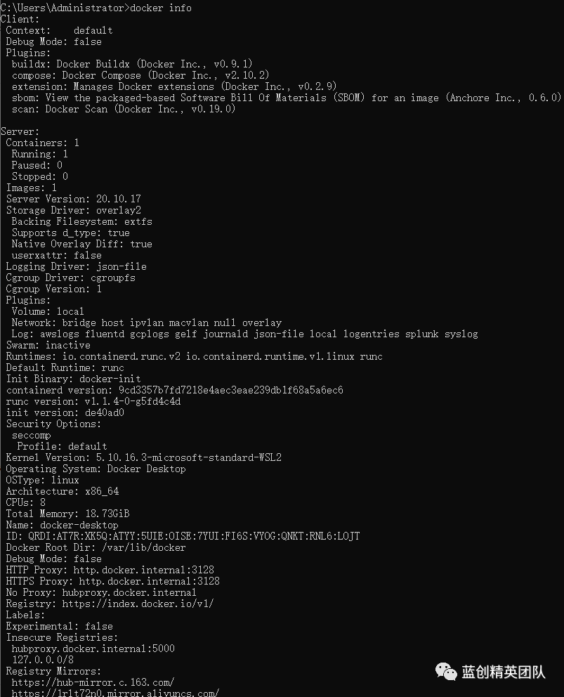 null Docker 系列之 DockerDesktop 常用第三方应用安装以及命令解释