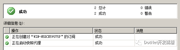 Sql Server数据库读写分离配置