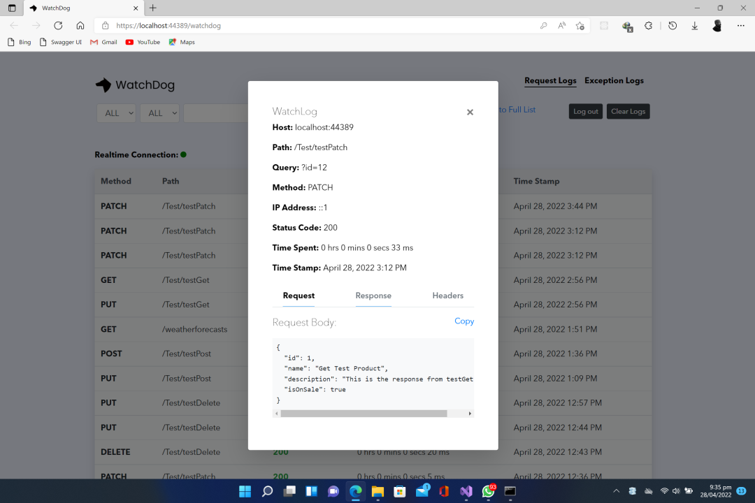 null 开源轻量的 .NET 监控工具 - WatchDog