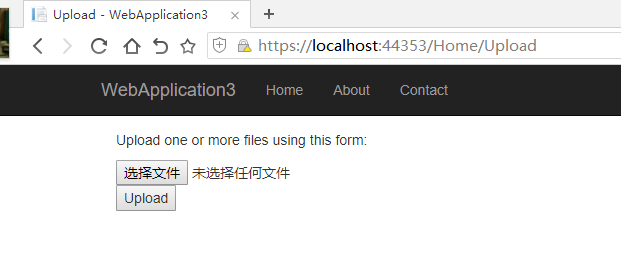 ASP.NET Core 上传多文件 超简单教程