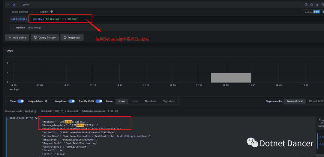 【.NET 6+Loki+Grafana】实现轻量级日志可视化服务功能