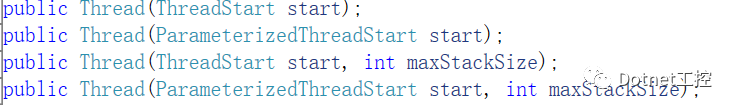 C# Thread开启线程的几种方式