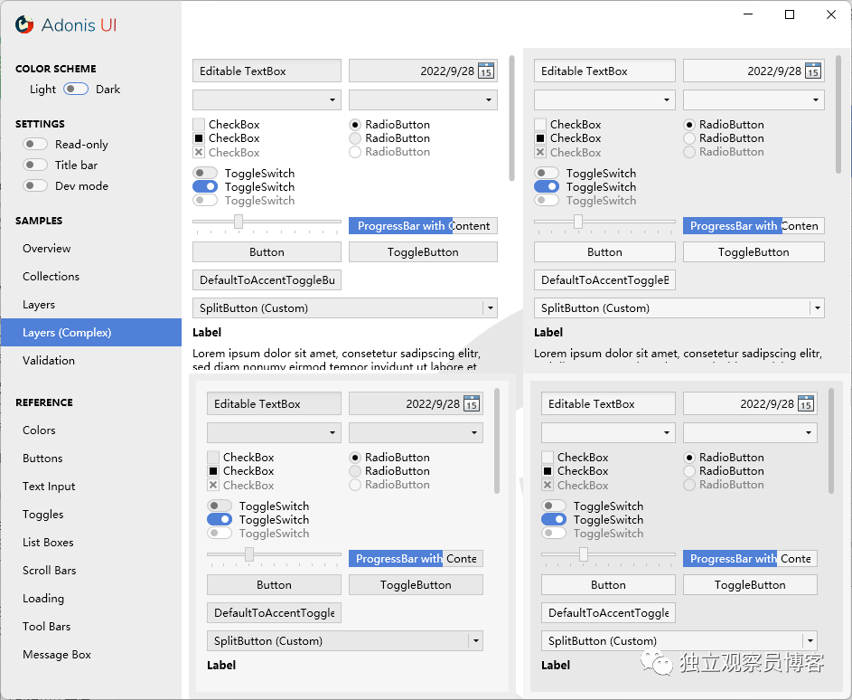 几十款 WPF 控件 - UI 库，总有一款适合你