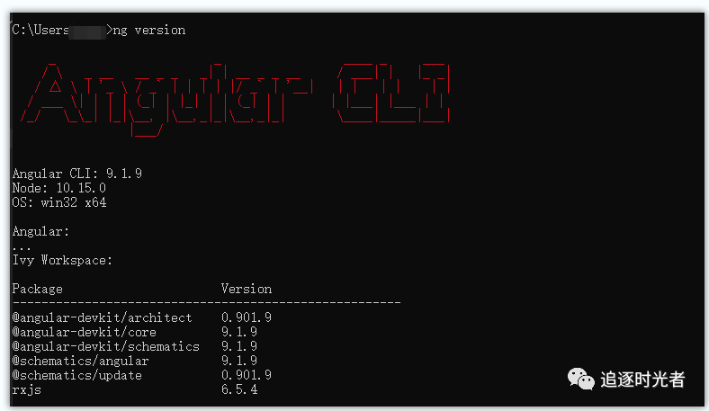 Angular入门，开发环境搭建，使用Angular CLI创建你的第一个Angular项目
