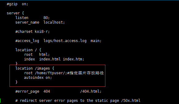 Nginx图片服务器配置之后图片访问404的问题解决