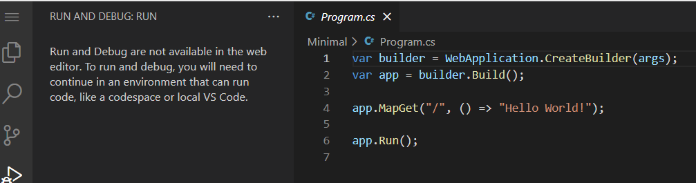.NET 6.0 Minimal API 介绍