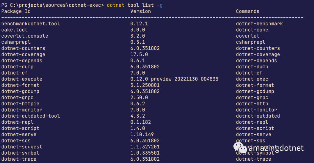 实现一个更新所有 dotnet tool 的 dotnet tool