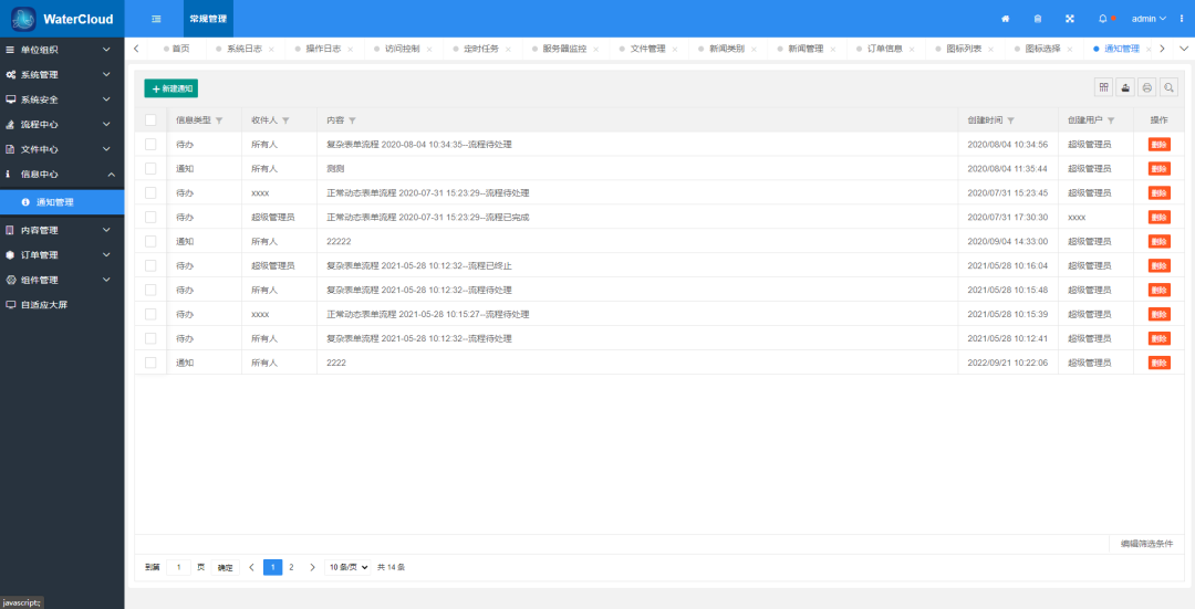 .NetCore多租户开源项目，快速后台开发企业框架WaterCloud