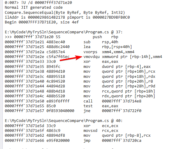 .NET 如何快速比较两个byte数组是否相等