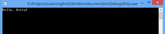 C#通过Emit动态生成代码，超简单