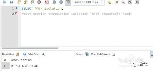 mysql 如何设置事务隔离级别