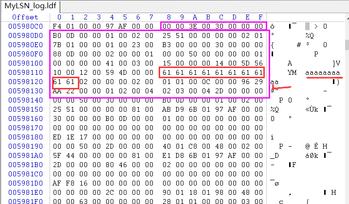 SQLSERVER 事务日志 LSN 到底是什么？