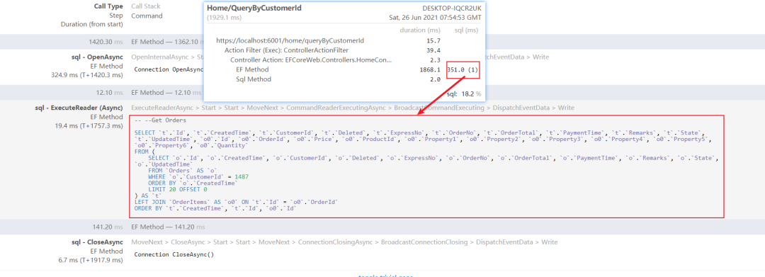 .NET EF Core千万级数据实践