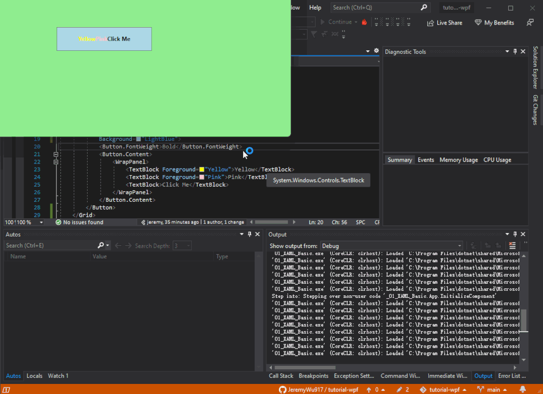 null WPF 基础系列教程 - XAML 基础