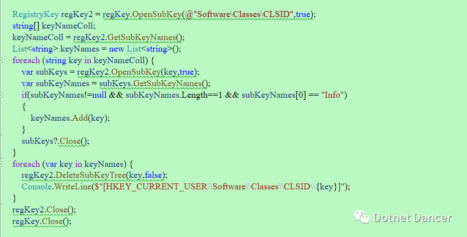 C#操作注册表简单教程(附带操作某数据库客户端注册表以实现重置试用期的效果)