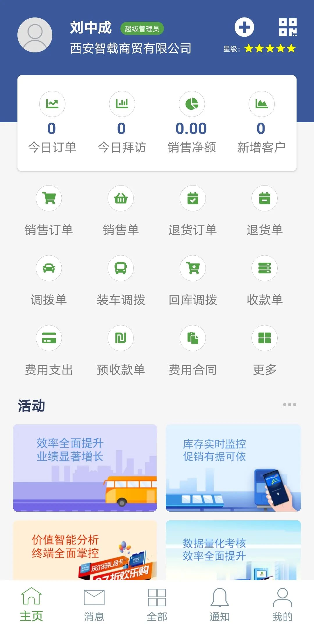 一款.NET开发的基于Saas的轻量级新零售快消CRM/ERP系统