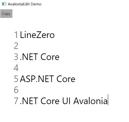 .NET Core UI 框架Avalonia