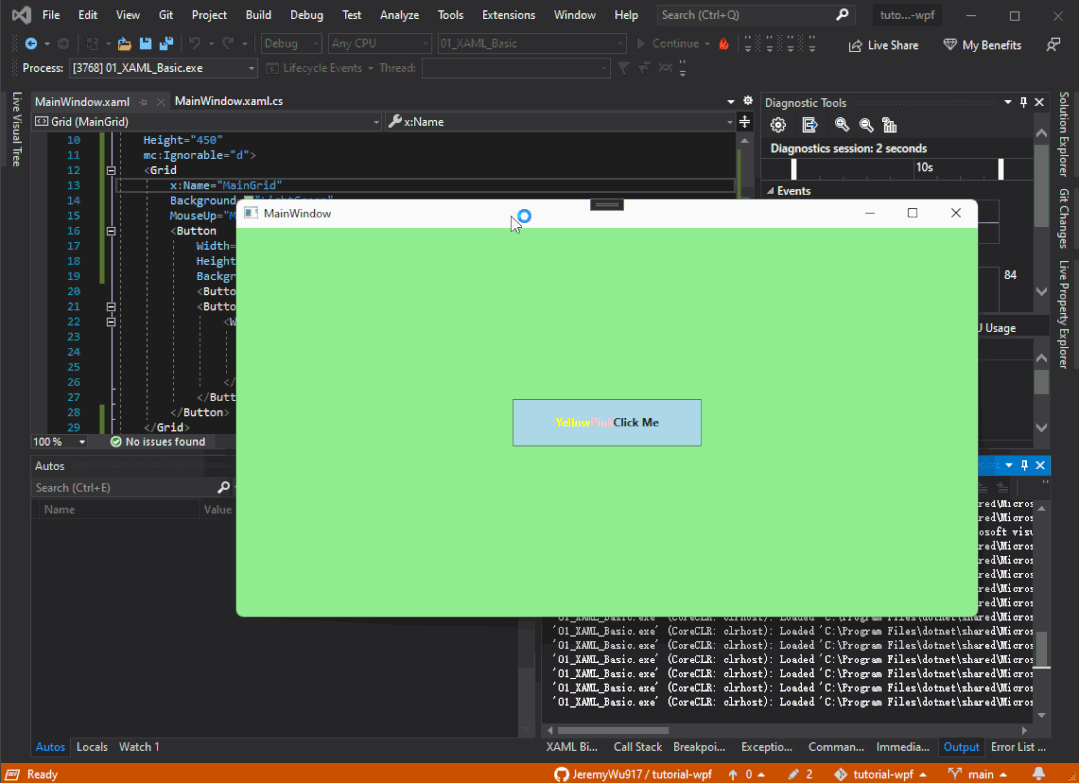 null WPF 基础系列教程 - XAML 基础